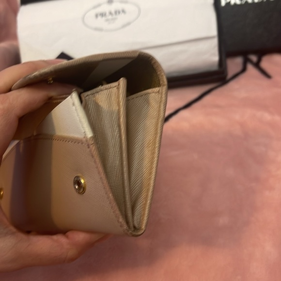 Limited Edition Prada Tricolor Saffiano in Cammeo - Picture 8 of 13